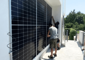 Installazione pannelli fotovoltaici a parete
