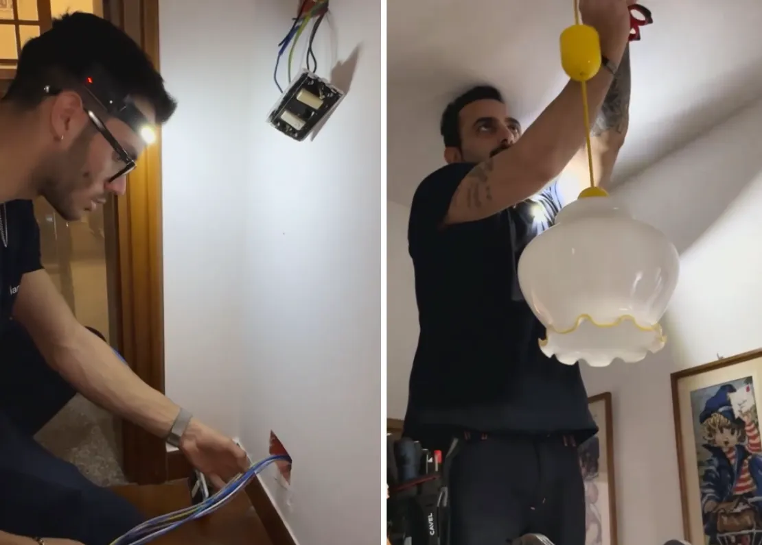 Rifacimento impianto elettrico a Reggio Emilia: lavoro non invasivo