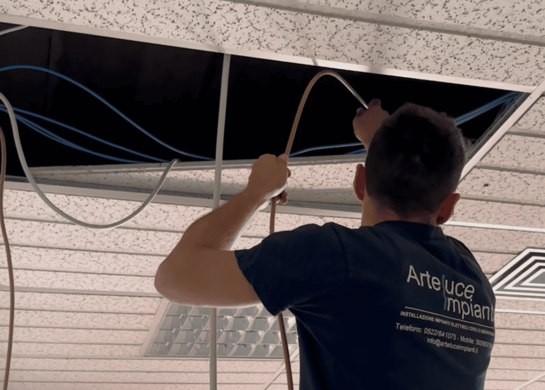 Installazione linea UPS